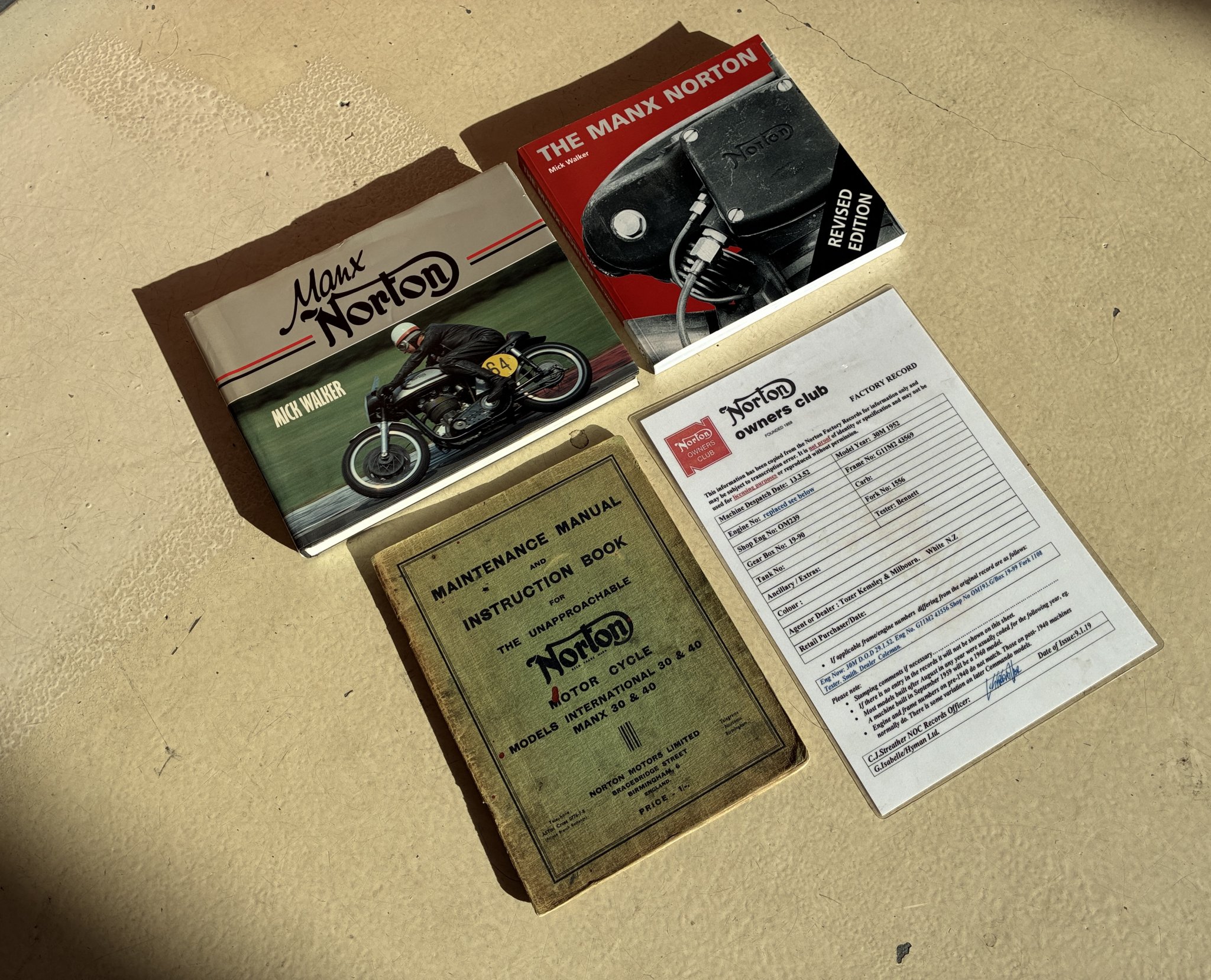 Norton Manx 500 Racer