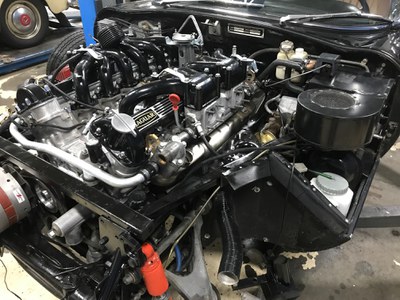 Jaguar E-type V12 motor revisie