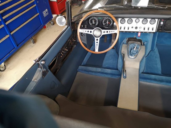 Nieuw interieur in uw klassieke Jaguar E-type